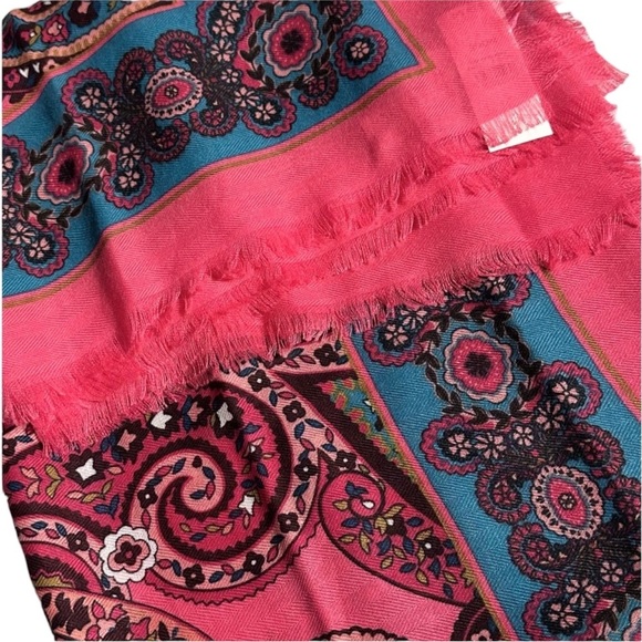 LOFT Paisley Square Scarf - Picture 3 of 5